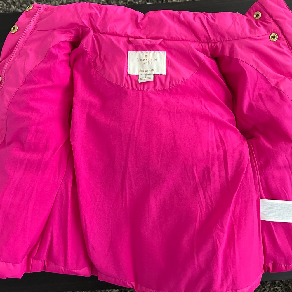 Kate Spade Girls' Puffer Jacket – Size 2T 💖 - Picture 3 of 13